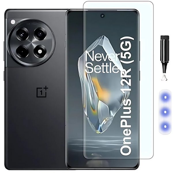 Premium UV Tempered Glass Screen Protector For Oneplus 12R