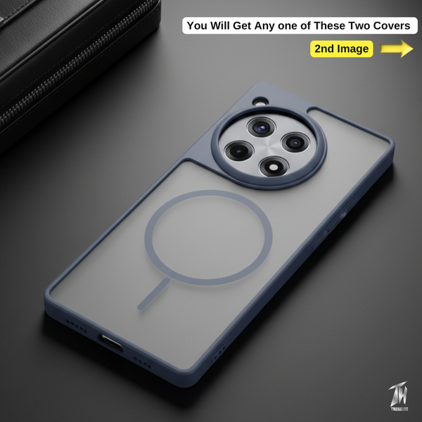 KYRON Grey Matte Case for Oneplus 12r