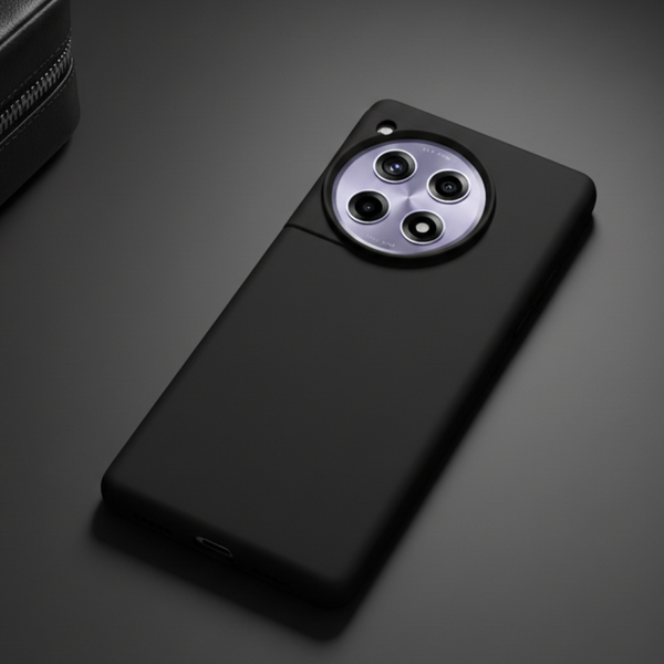 Black Silicone Case for Oneplus 12r