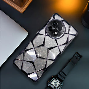 Dazzle Black Silicone case for Oneplus 12R