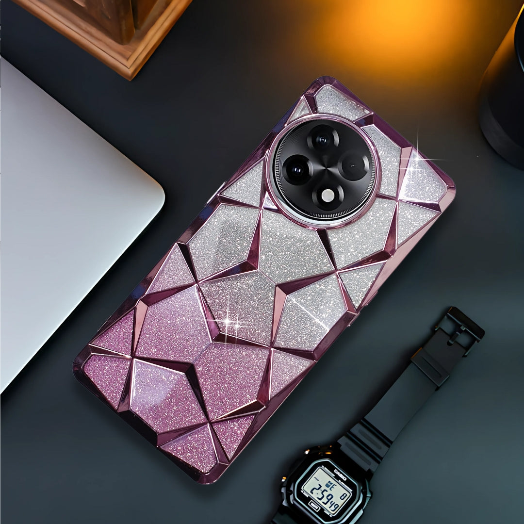 Dazzle Pink Silicone case for Oneplus 12R