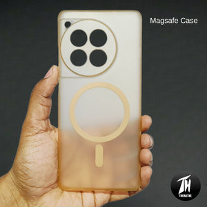 Natural Titanium Paper Matte Magsafe Case for Oneplus 12R