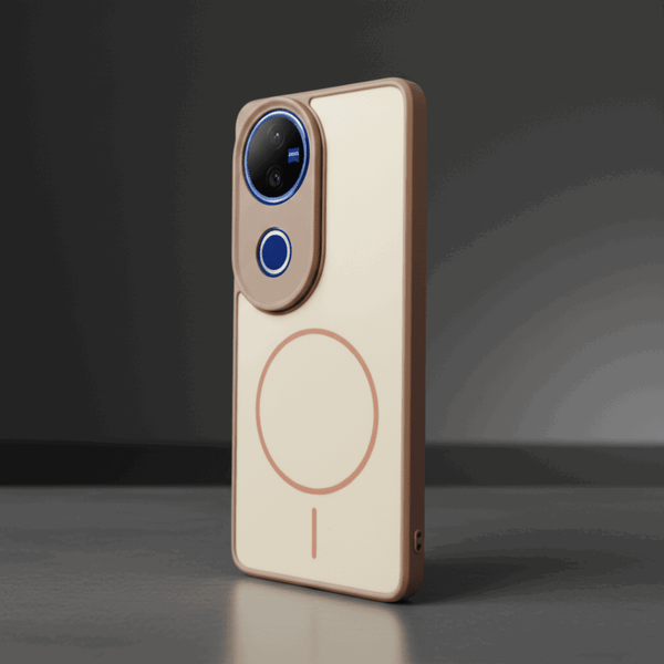 GripMate Brown Silicone case for Vivo V50