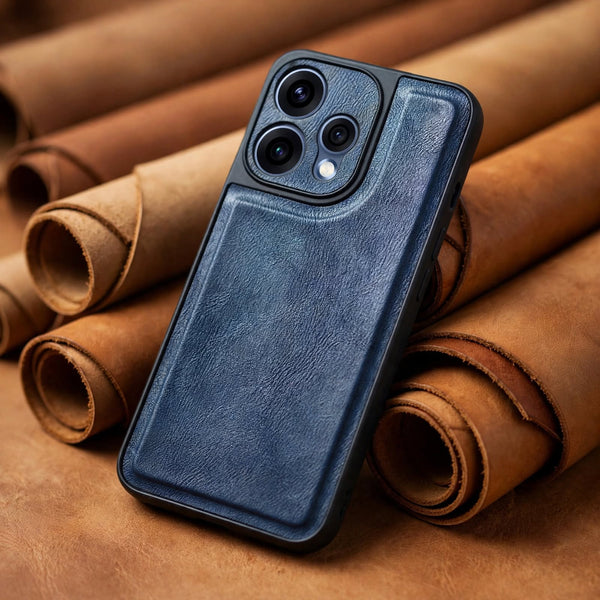 Velora Blue Leather Case for Oppo Reno 15