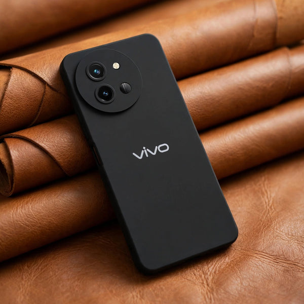 Black Camera Original Silicone case for Vivo T3X