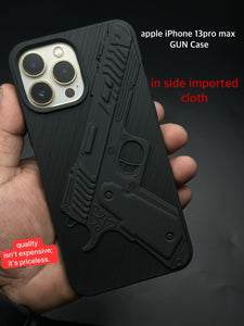 Gun Design Silicone case for Apple iphone 13 Pro Max