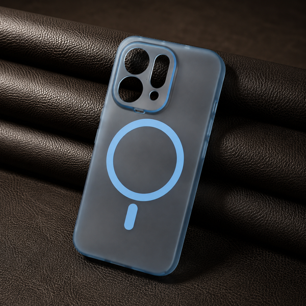 Blue Paper Matte Magsafe Case for Vivo V70
