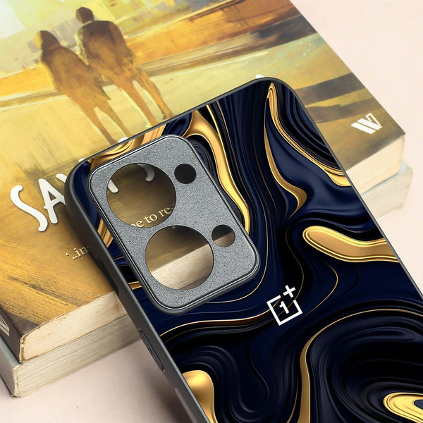 Noir Gold metal back case for Oneplus Nord 2T