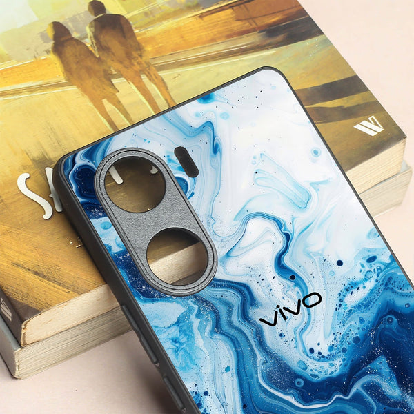 Neptune Swirl metal back case for Vivo V29e