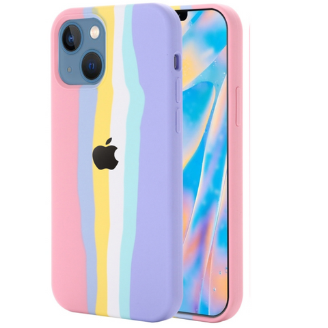 Spectrum Silicone Case for Apple Iphone 15 Plus