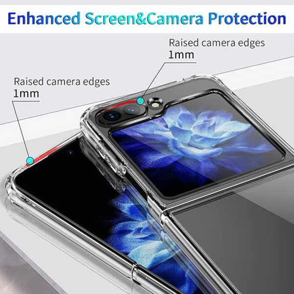 Transparent TPU Silicone case for Samsung Galaxy Z FLIP 6