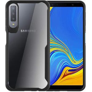 Shockproof protective transparent Silicone Case for Samsung A7 2018