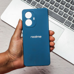 Cosmic Blue Spazy Silicone Case for Realme 10 Pro Plus