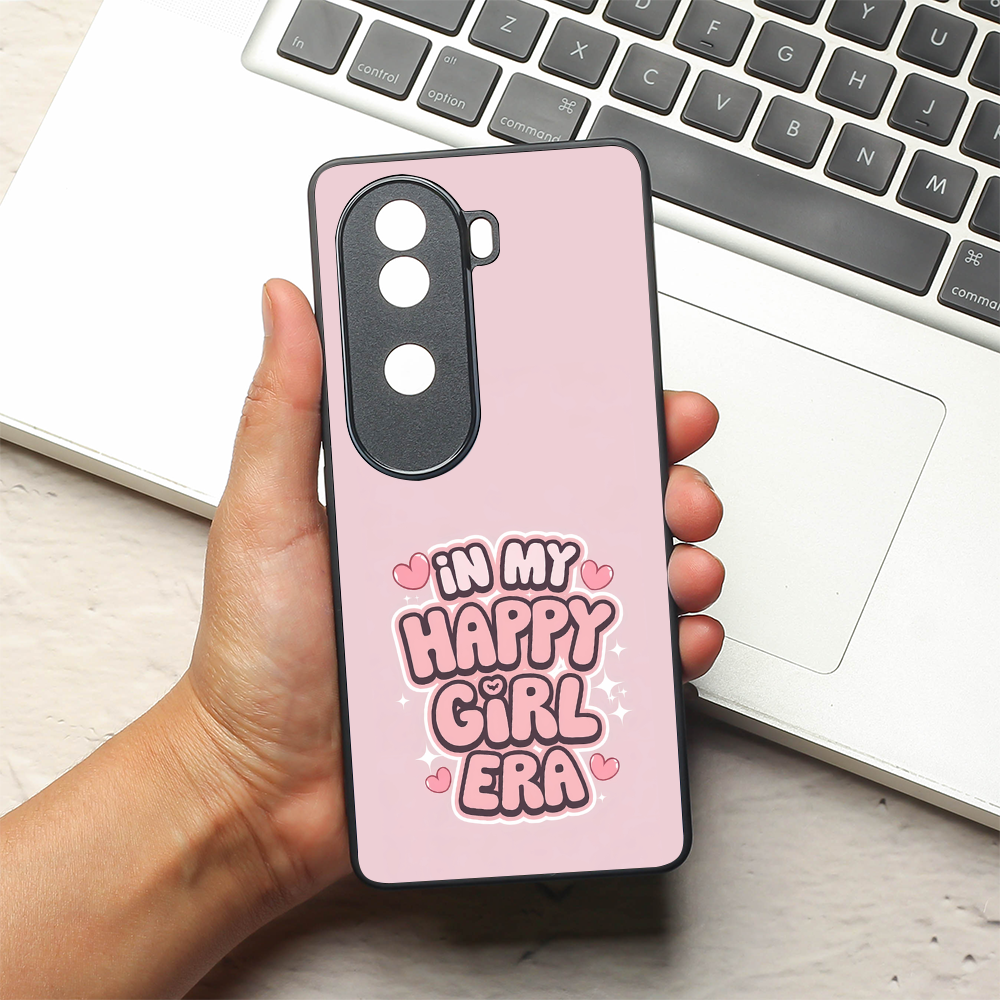 Happy Girl Era metal back case for Vivo V40e