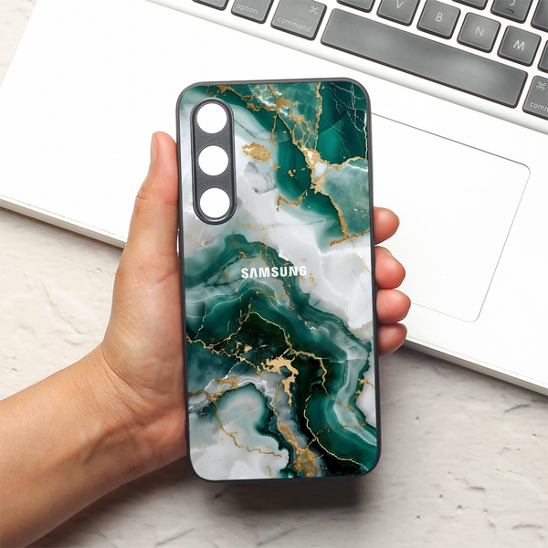 Auric Glaze metal back case for Samsung S24 FE