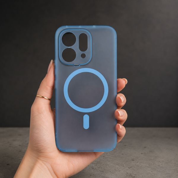 Blue Paper Matte Magsafe Case for Vivo V70