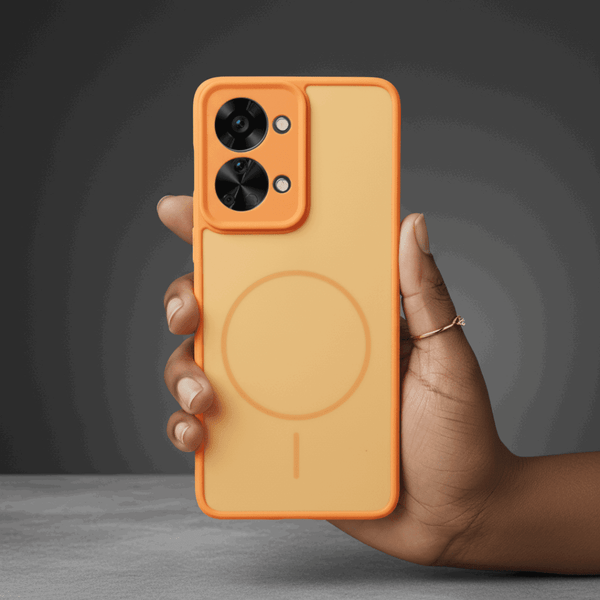 GripMate Orange Silicone case for Oneplus Nord 2T