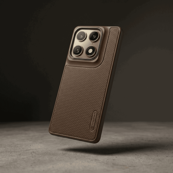 Brown DRAVIK Texture Silicone Case for Motorola Signature