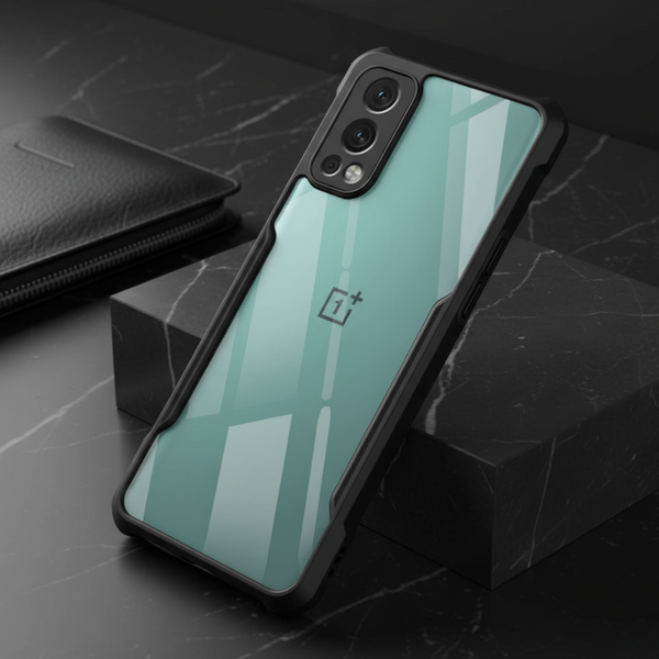Shockproof protective transparent Silicone Case for Oneplus Nord 2