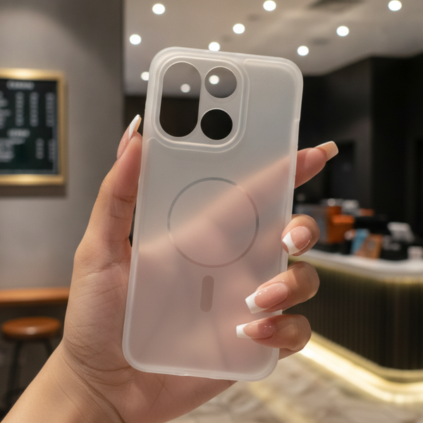 White Amber Silicone Case for Oneplus 15