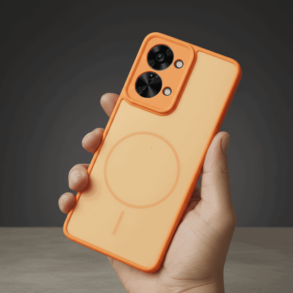 GripMate Orange Silicone case for Oneplus Nord 2T