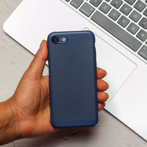 BREATHING DARK BLUE Silicone Case for Apple Iphone 7