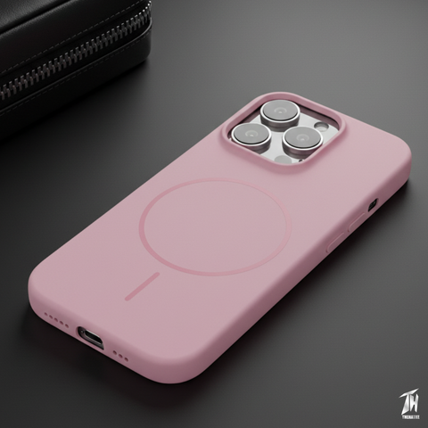 Caven Pink (OC) Silicone case for Apple Iphone 16 Pro