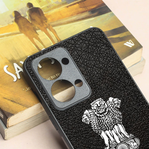 Black Satyamev Jayate metal back case for Oneplus Nord 2T