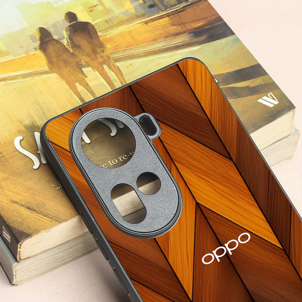 V-Wood Luxe metal back case for Oppo Reno 11