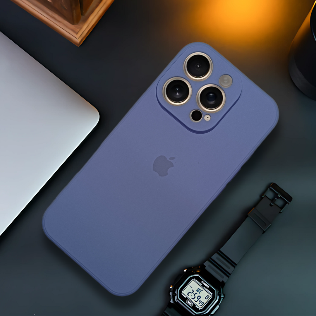 Blue Candy Silicone Case for Apple Iphone 16 Pro