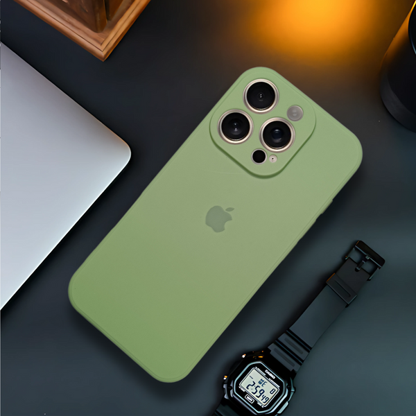 Light Green Candy Silicone Case for Apple Iphone 16 Pro Max