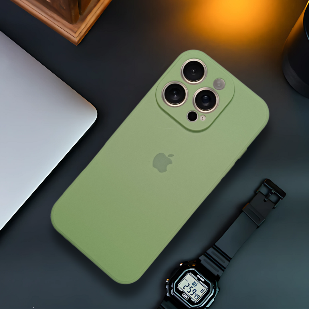 Light Green Candy Silicone Case for Apple Iphone 13 Pro