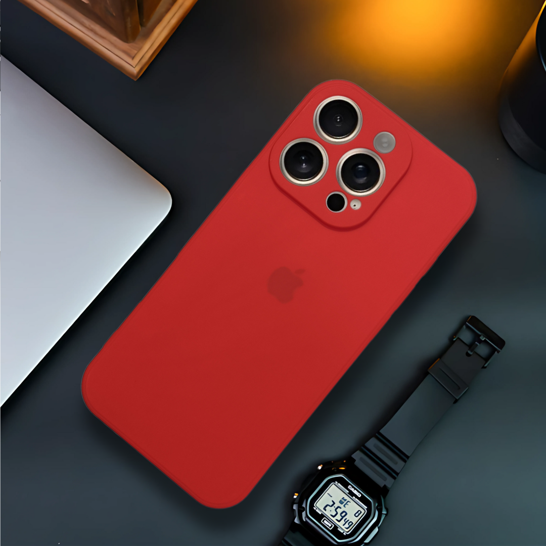 Red Candy Silicone Case for Apple Iphone 16 Pro Max