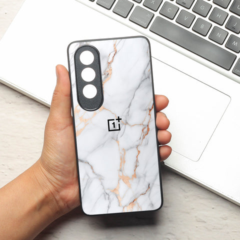 Copper Luxe Marble metal back case for Oneplus Nord CE 4