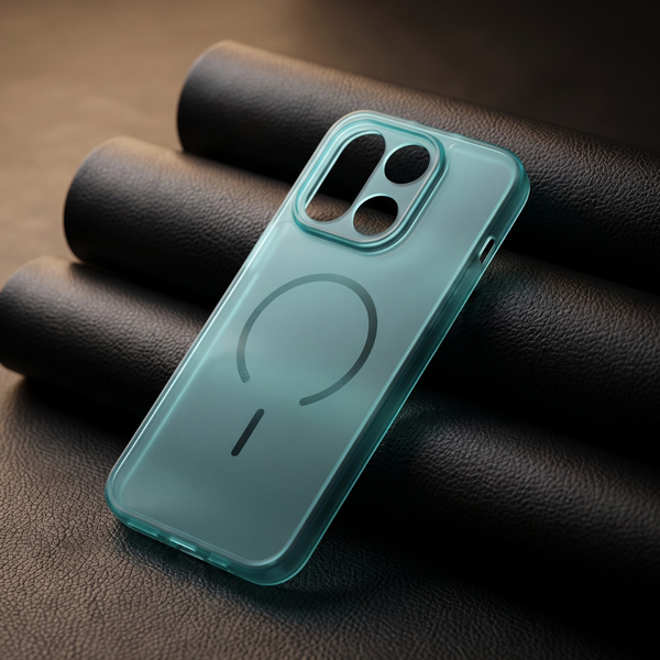 Light Blue Amber Silicone Case for Oneplus 15