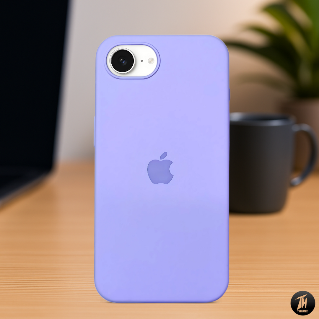 Purple Original Silicone case for Apple iphone 16e