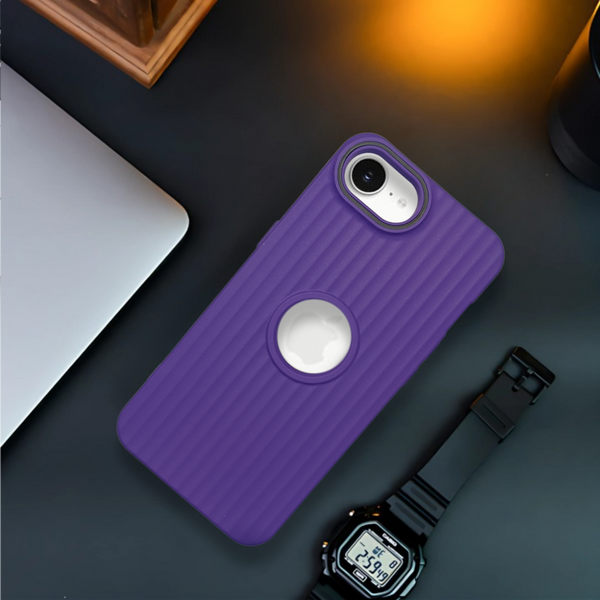 SleekLine Voilet Silicone Case for Apple Iphone 16e
