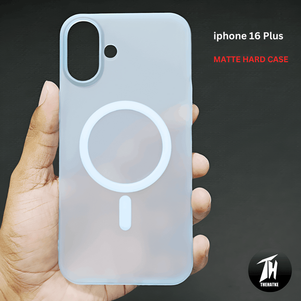 Blue Paper Matte Magsafe Case for Apple Iphone 16 Plus
