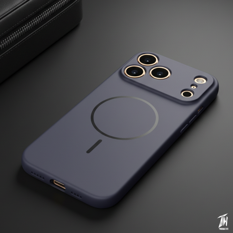 CAVEN Grey Silicone case for Apple Iphone 17 Pro