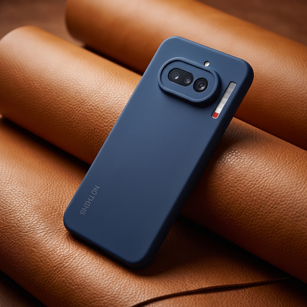 Blue Camera Original Silicone case for Nothing Phone 4a