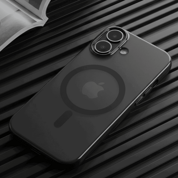 Black Shine Magsafe Case for Apple Iphone 16