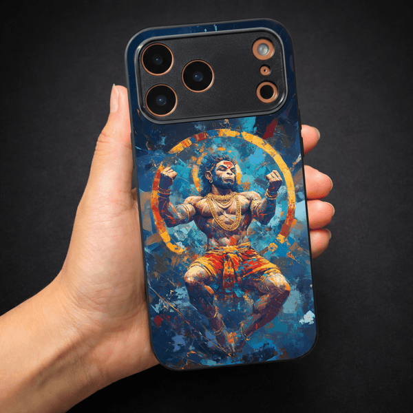 Divine Strength Hanuman ji MB Case for Apple Iphone 17 Pro
