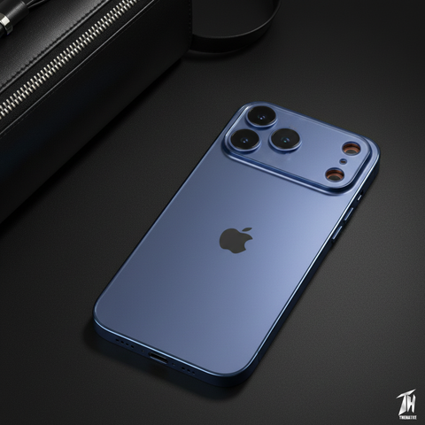 Orix Blue Matte Case for Apple iphone 17 Pro