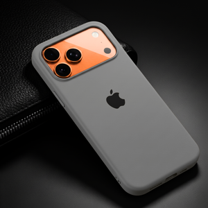 Light Brown Original Silicone case for Apple iphone 17 Pro Max