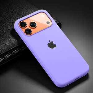 Purple Original Silicone case for Apple iphone 17 Pro Max
