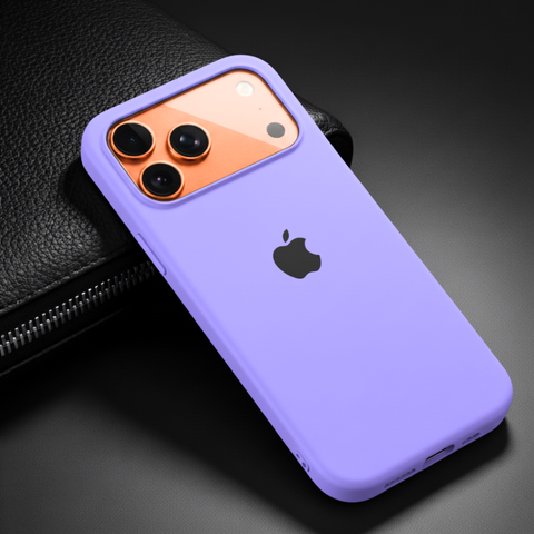 Purple Original Silicone case for Apple iphone 17 Pro Max