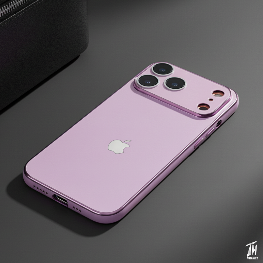 Orix Pink Matte Case for Apple iphone 17 Pro