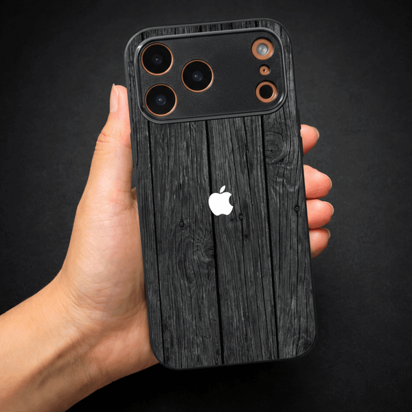 Dark Wood MB case for Apple Iphone 17 Pro