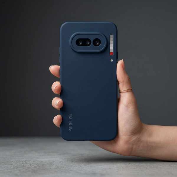Blue Camera Original Silicone case for Nothing Phone 4a