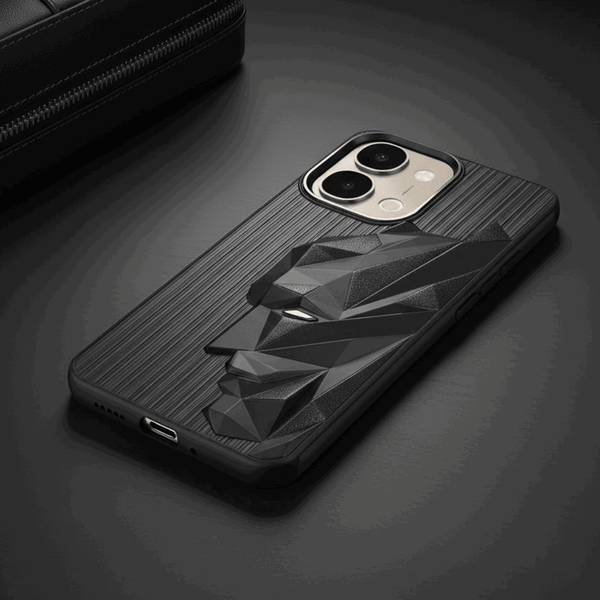 Superhero Engraved logo silicon Case for Vivo T5X